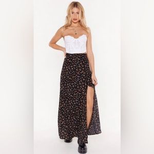 NWT Nasty Gal Maxi Skirt Size 2